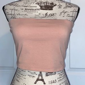 H&M LIGHT PINK TUBE TOP